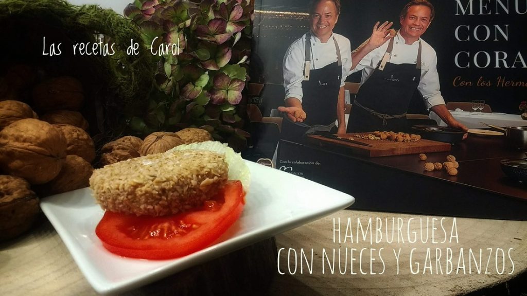 Hamburguesa vegetal con nueces - Hermanos Torres