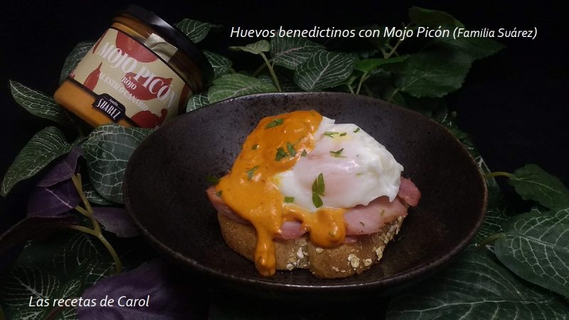 Huevos benedictinos con Mojo Picón