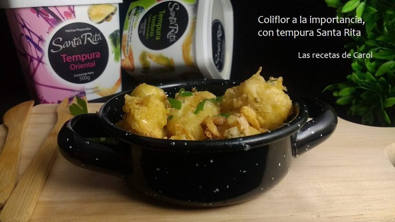 Recetas de Coliflor en tempura