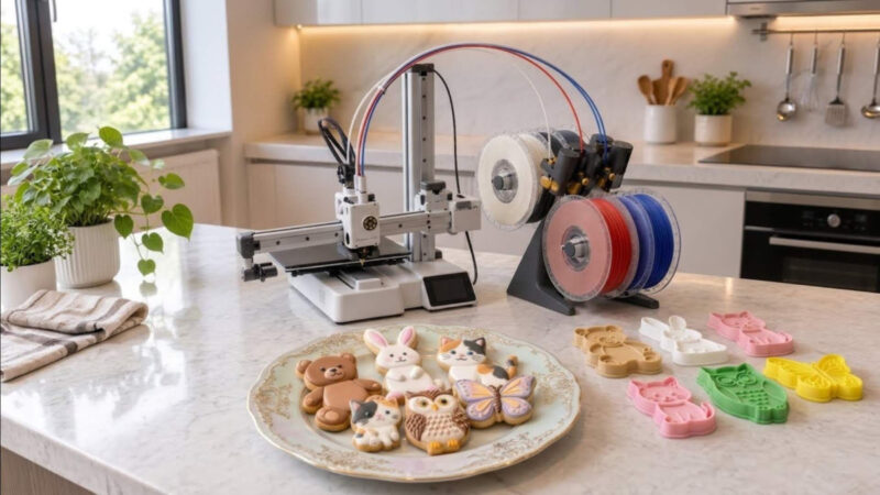 Cortadores de galletas impresos en 3D