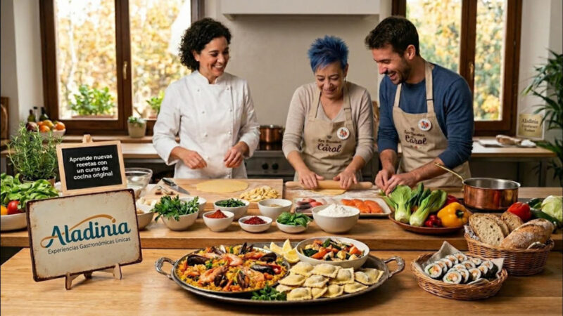 Cursos de cocina Aladinia