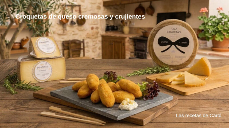 Croquetas de queso Sibaritas